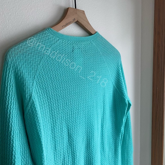 Patagonia Capilene Air Crew Medium Vjosa Green Merino Wool Blend Green M - Picture 8 of 11